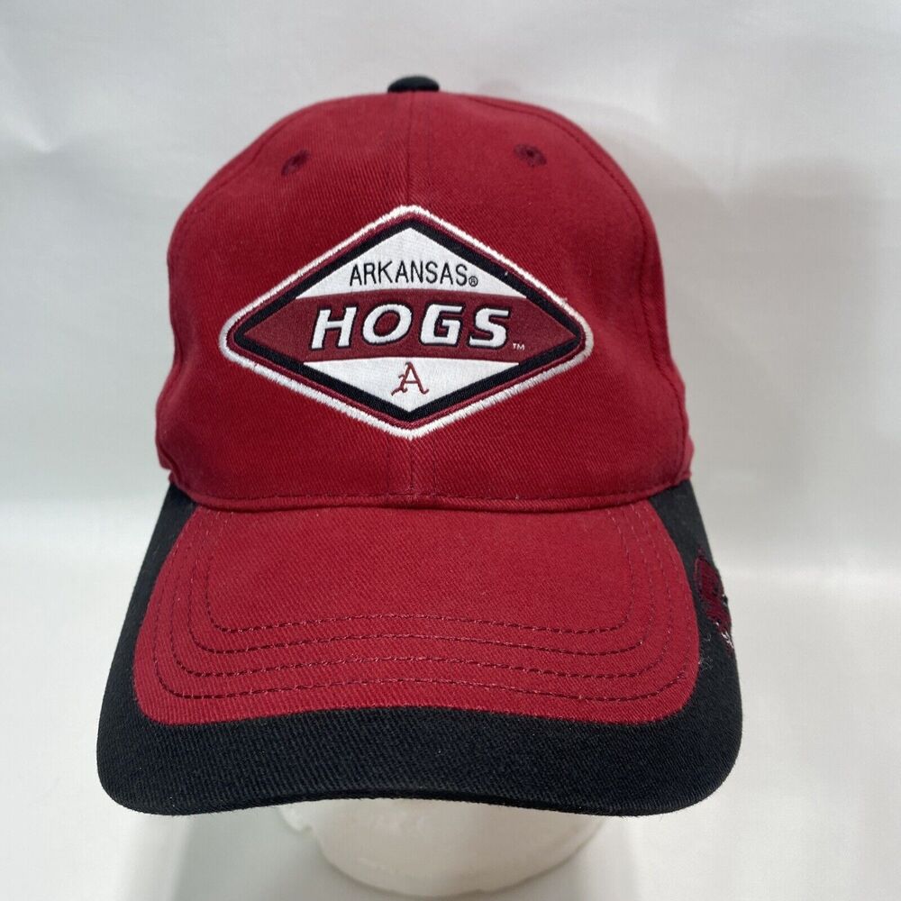 Team Starter - Men's Embroidered Arkansas Razorback HOGS Hat Officially Licensed